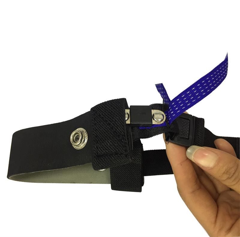 ESD Heel Grounder with Buckle Closure, 1 Meg Resistor for ESD Workshop Stations - Image 3