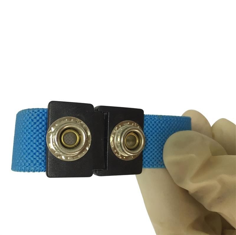 Safe Dual Wire Adjustable Woven Anti Static Strap Esd Products With 4 MM Buckle - Image 4