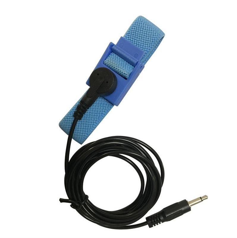 ESD Safe Anti Static Wrist Strap Dual Wire Adjustable Woven With 4 MM Buckle - Image 3