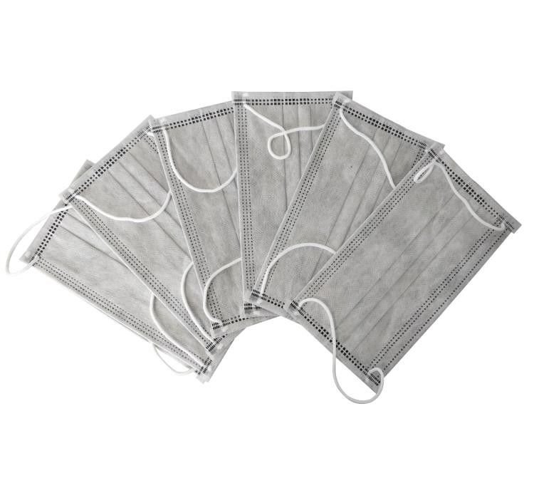 Latex Free BFE 95% Cleanroom Disposable Carbon Face Mask - Image 3