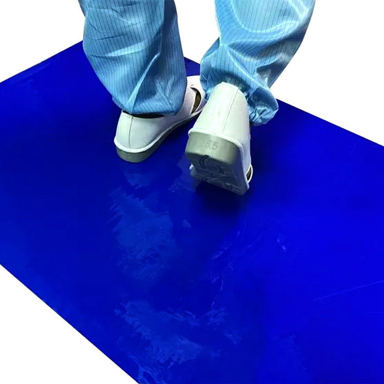 45 Micron Disposable Polyethylene Cleanroom Sticky Mat - Image 3