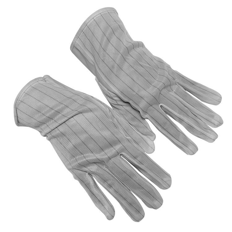 ESD Antistatic Stripe PU Palm Coated Gloves for Cleanroom - Image 4