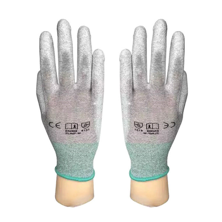 Dust Free PU Coated ESD Palm Fit Anti Static Gloves - Image 4