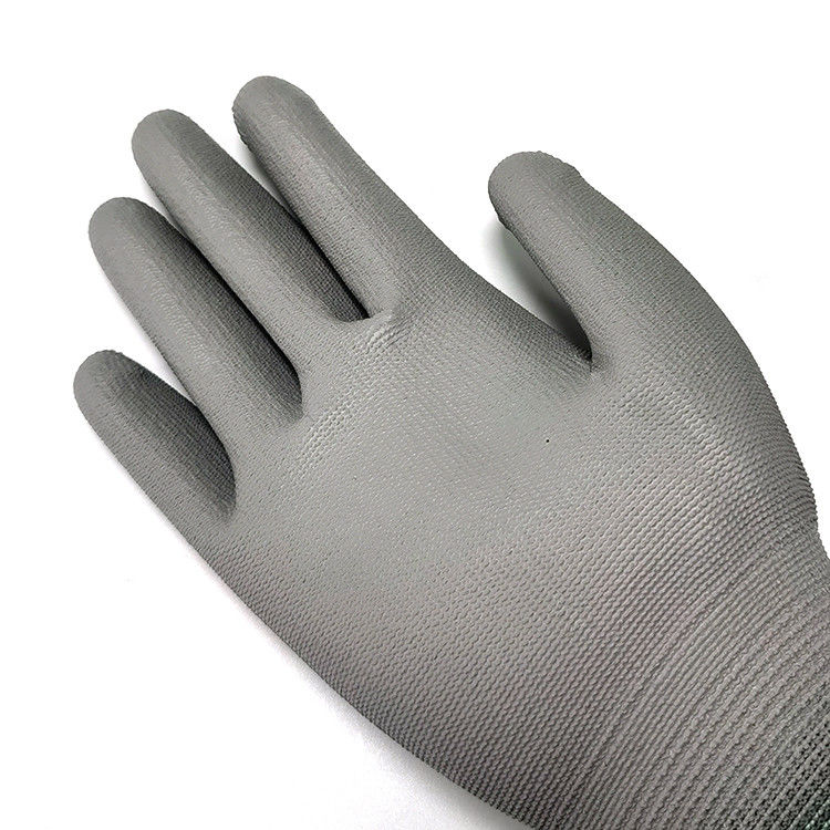 Seamless Knitted ESD PU Palm Fit Gloves With Polyester Liner - Image 9