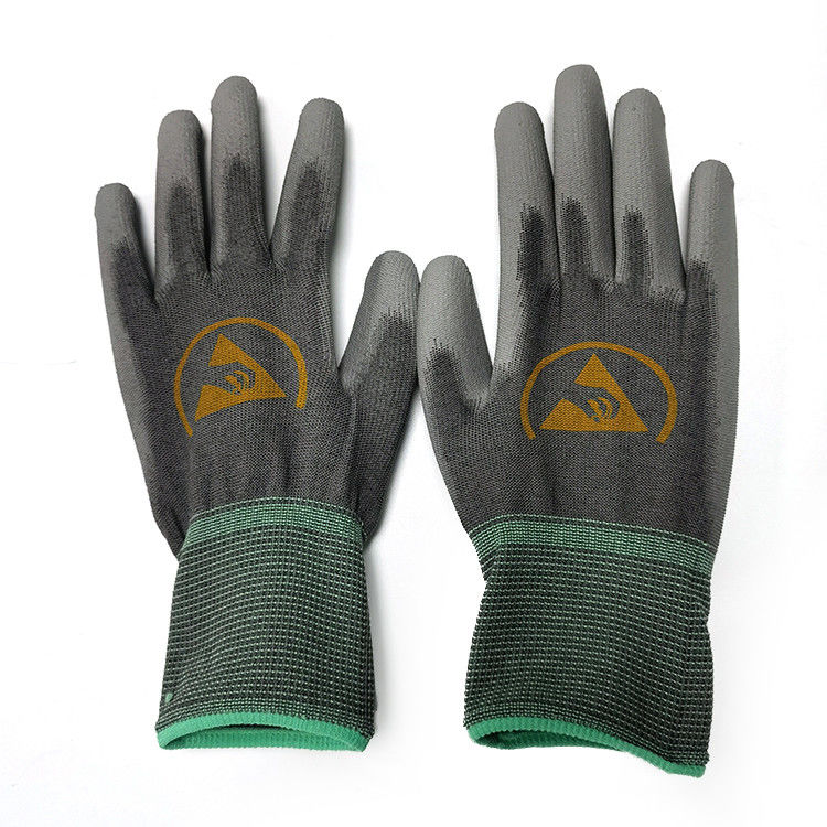Ergonomic Anti Slip ESD Antistatic PU Palm Fit Gloves - Image 5
