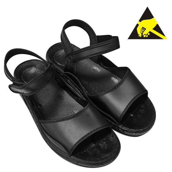 pl33571590-cleanroom_esd_antistatic_black_pu_leather_sandals