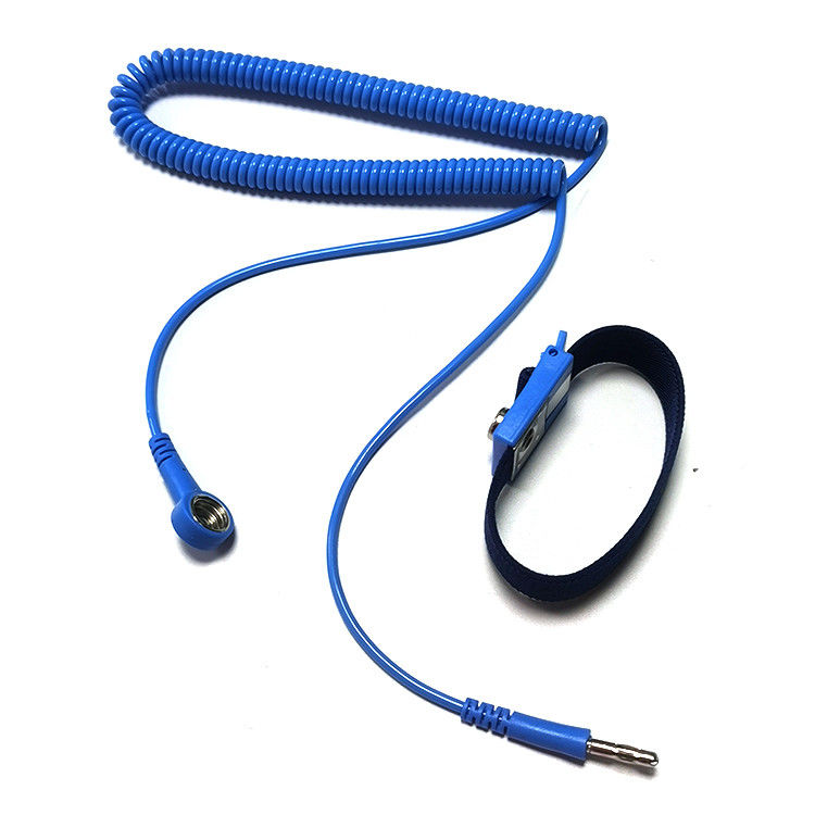 Wired PVC ESD Anti Static Wrist Strap For Electronic Industry - Image 6