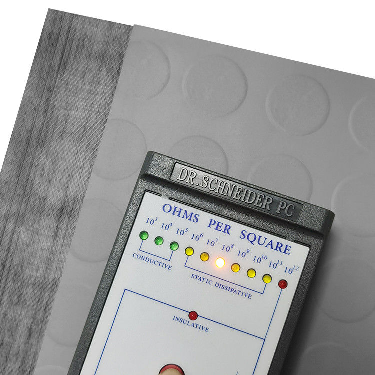 Cleanroom Grey Matt PVC Sheet Antistatic Floor Mat Flame Retardant - Image 4