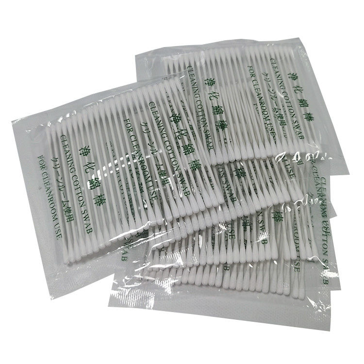 Double Tip Lint Free Clean Room Cotton Swabs Disposable Industrial - Image 3