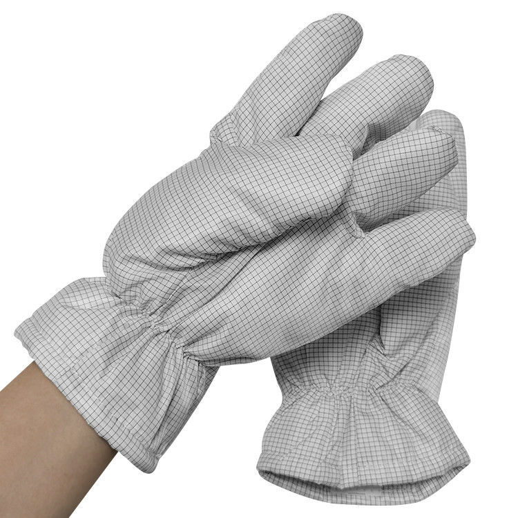 OEM Carbon Fiber 5mm Grid Anti Static Gloves Heat Resistant - Image 3