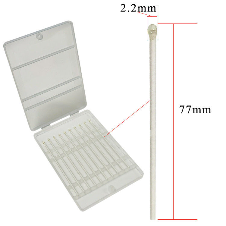 Cleanroom Silicone Swab Gel Sticky Pen Yellow Transparent Round Head - Image 2