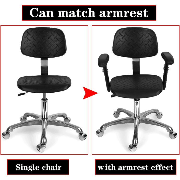 Lifting Armrest Esd Office Chair Anti Static Foam 360 Degree Swivel - Image 2
