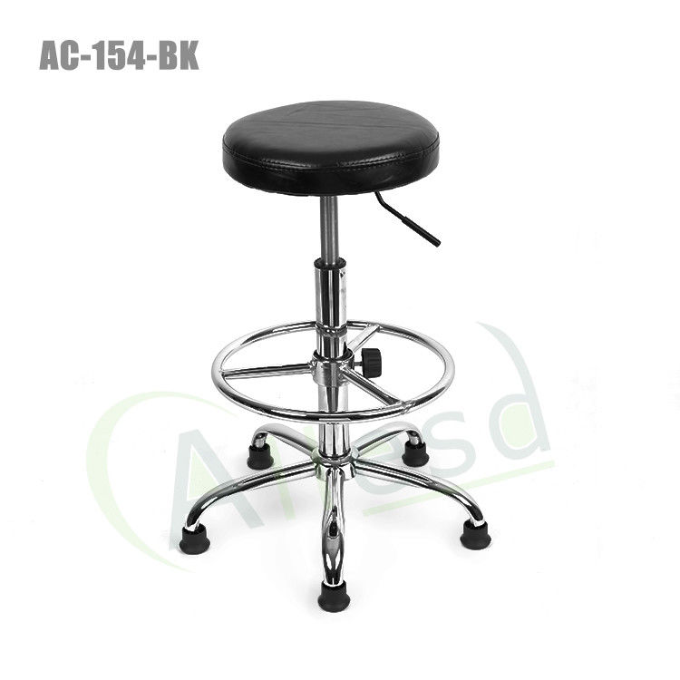 Round ESD Safe Chairs Thickened Pu Leather Electronic Industry Lab Used - Image 4