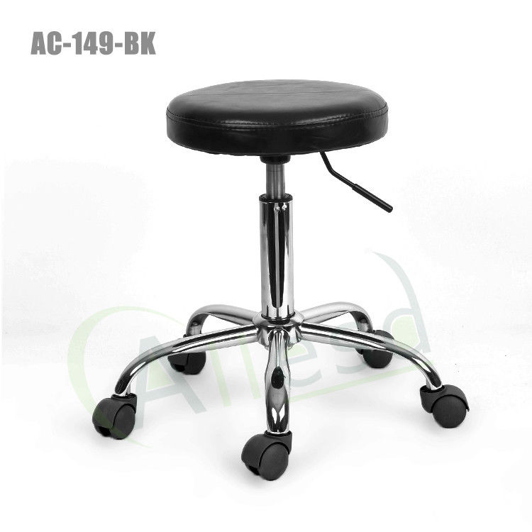 Round ESD Safe Chairs Thickened Pu Leather Electronic Industry Lab Used - Image 2