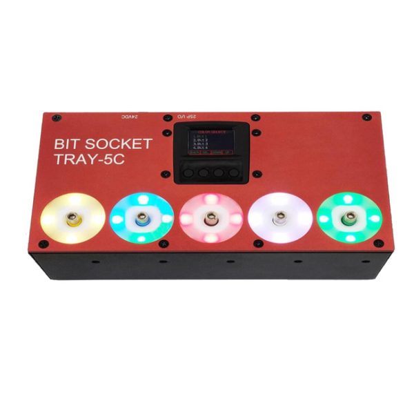 Bit Socket Tray with Color Sensors