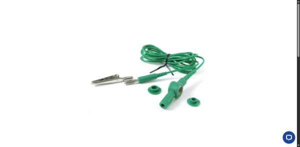 Green Common Point Ground Cord | 510-001-006
