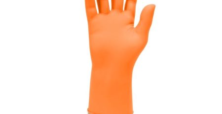 Bodyguards GL902 Orange Nitrile Powder Free Disposable Glove