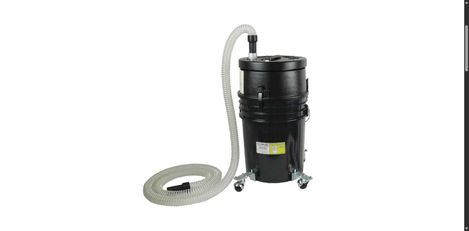 High Capacity HEPA Abatement Vacuum | ATIHCTV5H