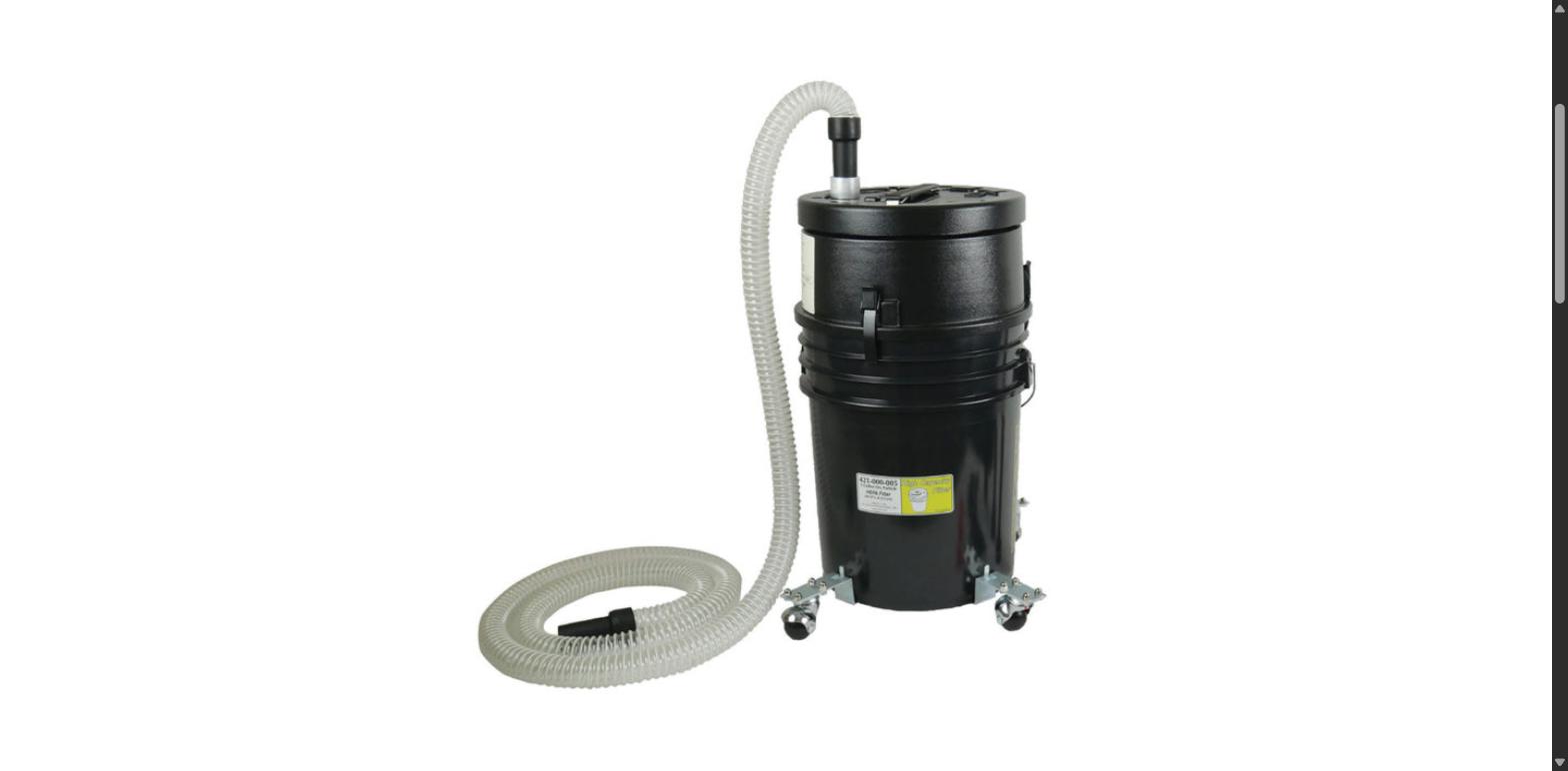 High Capacity HEPA Vacuum for RRP | ATIHCTV5HR