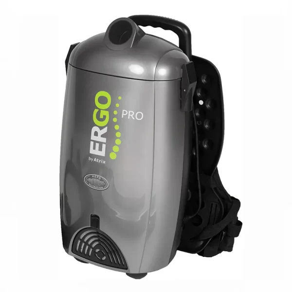 Atrix Ergo Pro Backpack HEPA Vacuum – Silver | VACBPAI