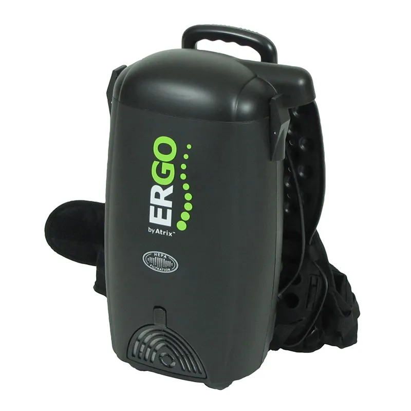 Atrix Ergo VACBP1 Backpack HEPA Vacuum – Black | VACBP1