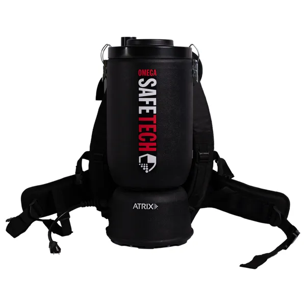 Atrix Omega SafeTech HEPA Backpack Vacuum | VACOSTBV