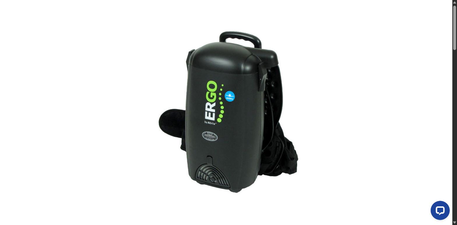 Ergo Aviation Backpack HEPA Vacuum | VACBP400