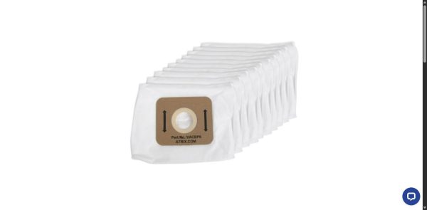 Ergo and Ergo Pro Backpack Series HEPA Filter Bags (10 Pack) | VACBP6-10P