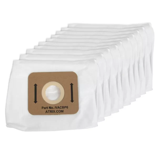 Atrix Ergo and Ergo Pro Backpack Series HEPA Filter Bags (10 Pack) | VACBP6-10P Atrix Ergo and Ergo Pro Backpack Series HEPA Filter Bags (10 Pack) | VACBP6-10P