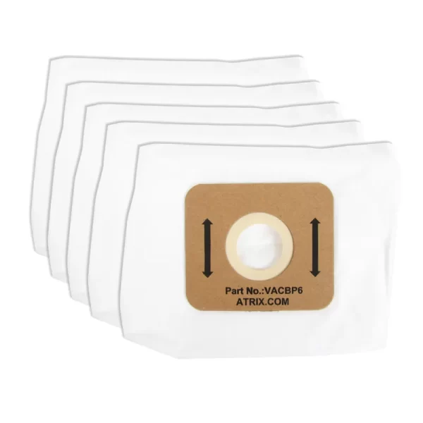 Atrix Ergo and Ergo Pro Backpack Series HEPA Filter Bags (5 Pack) | VACBP6-5P