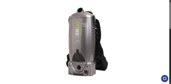 Ergo Pro Cordless Backpack Vacuum | VACBPAIC