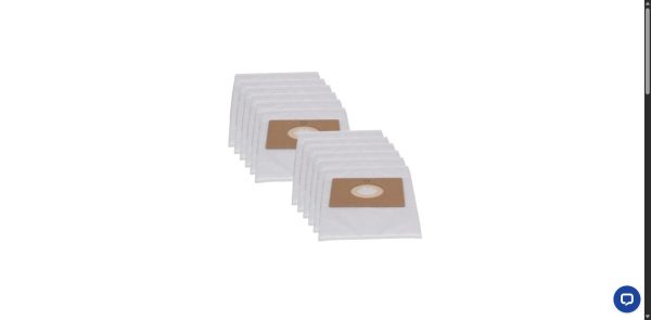 Jet Red Backpack HEPA Filter Bags (12-Pack) | VACBPFB-12P Jet Red Backpack HEPA Filter Bags (12-Pack) | VACBPFB-12P