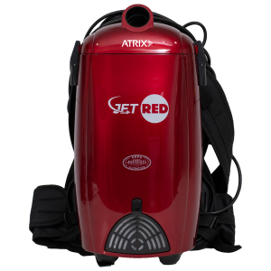 Atrix Jet Red HEPA Backpack Vacuum | JR8BPV