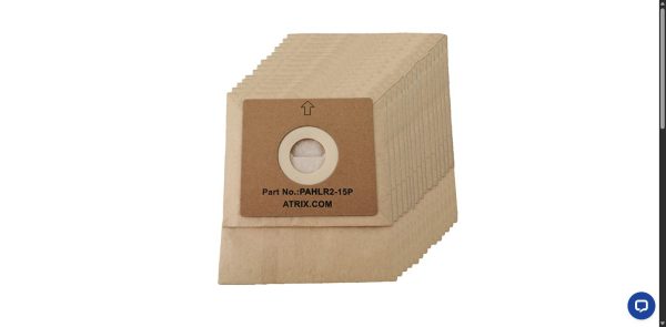 Lil’ Red Vacuum Paper Filter Bags (15 Pack) | PAHLR2-15P