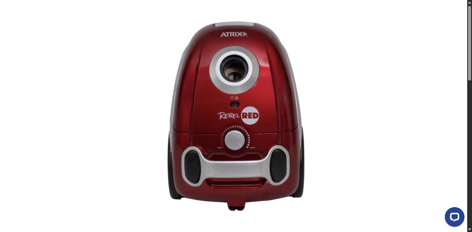 Rebel Red HEPA Canister Vacuum | RBR2CV