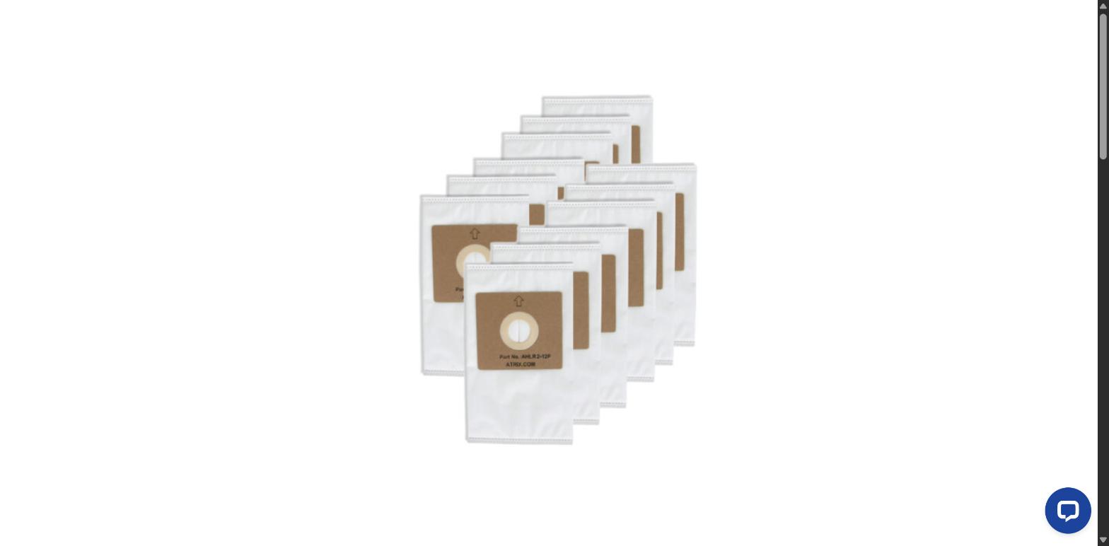 Rebel Red Vacuum HEPA Bags (12 Pack) | AHLR2-12P
