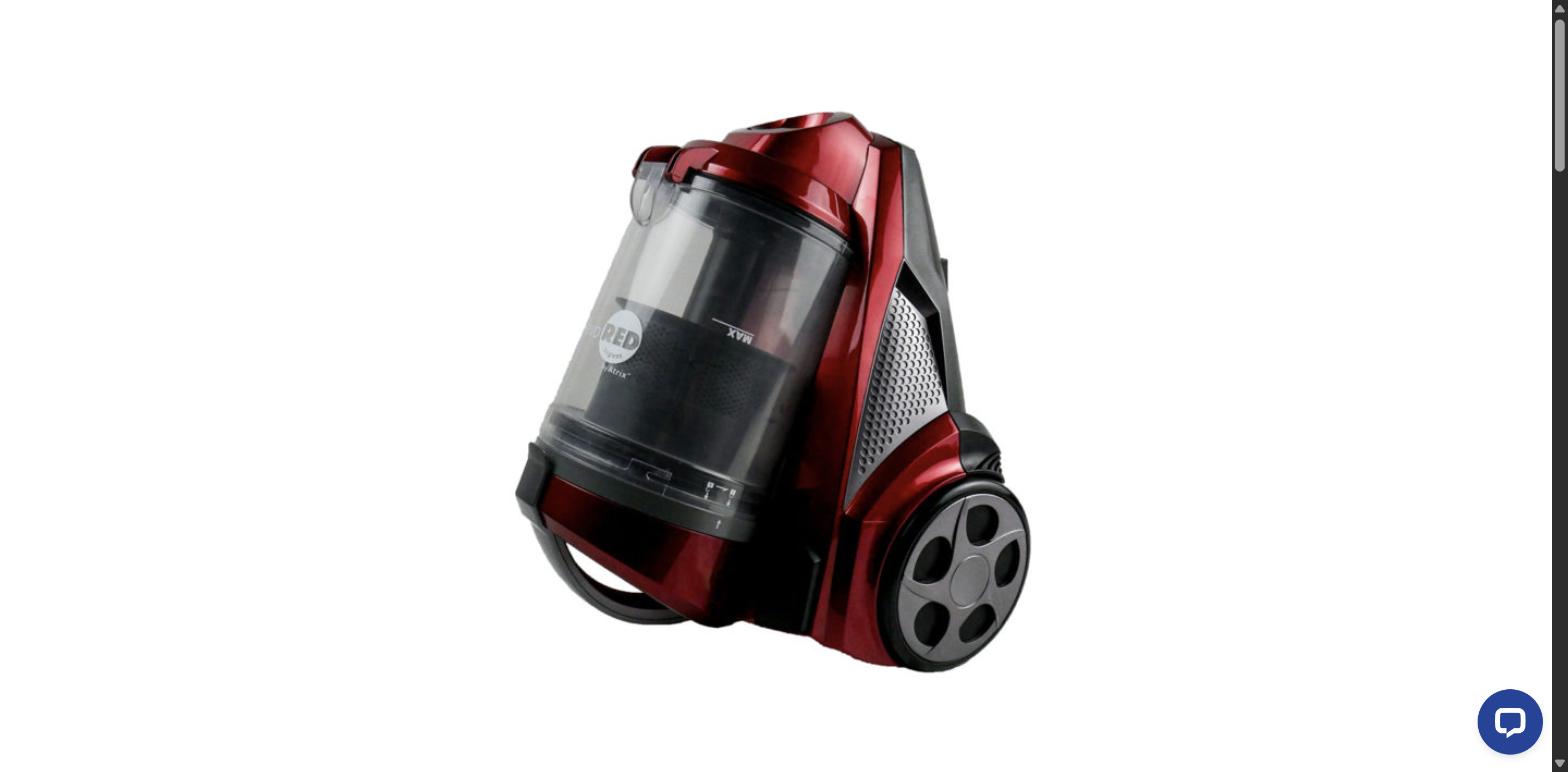 Revo Red Bagless HEPA Canister Vacuum | AHC-RR