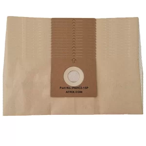 Atrix Turbo Red Canister Vacuum Paper Bags (15 Pack) | PAHC2-15P | PAHC2-15P