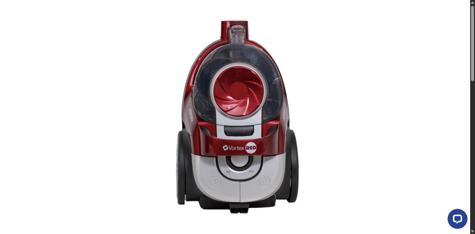 Vortex Red Bagless HEPA Canister Vacuum | VR25BCV