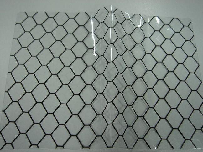 Softwall Vinyl Anti Static Curtains Grid ESD Rubber Mat Clear Size 1.37M X 30M 0