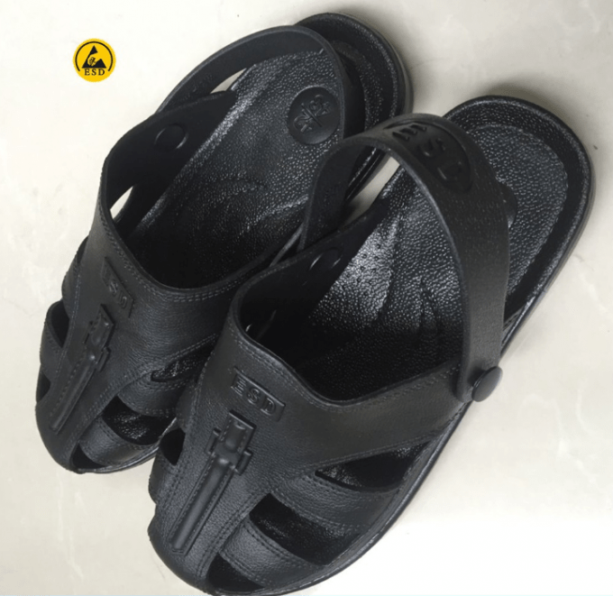 Blue Black ESD Safety Shoes Electrostatic Safe Slipper Toe Protected White Light Weight 2