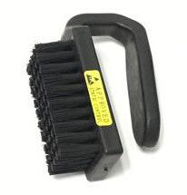 Synthetics Fibers Cleaning Static Discharge Brush Plastic Handle U Shape Color Black 0