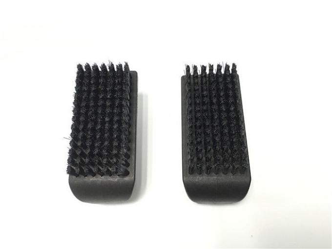 Synthetics Fibers Cleaning Static Discharge Brush Plastic Handle U Shape Color Black 4