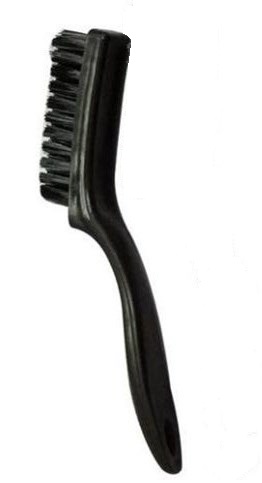 Teeth Shape ESD Safe Brush Conductive Plastic Handle With Synthetics Fibers 4