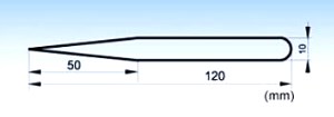 Flat Tip Sharp Point Curved Tip Stainless Steel Forceps Hardness Rockwell Rating 40 HRC 7