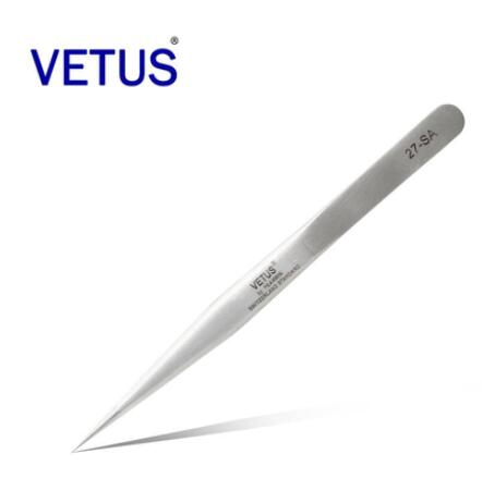 VETUS High Precision Stainless Steel Tweezer Anti Acid Non Corrosive 12