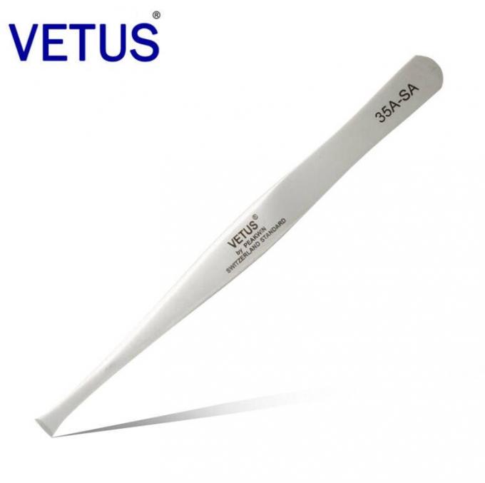 Anti Magnetic Non ESD Safe Tools Precision Tweezers Stainless Steel 2