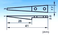 No Rust ESD Safe Tools AISI302 High Precision Tweezers Tip Replaceable 13