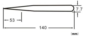 Safe Precision ESD Esd Plastic Tweezers AISI 302 Material Length 110 - 140mm 3