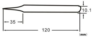 Safe Precision ESD Esd Plastic Tweezers AISI 302 Material Length 110 - 140mm 7